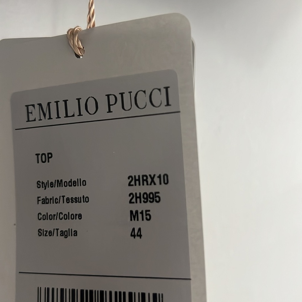 Amazing vibrant embroidery top from Emilio Pucci - Picture 6 of 6